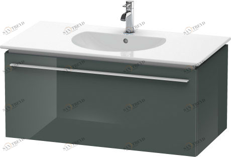 XL606303838 X-Large Тумбочка подвесная Доломитово-серый глянцевый лак Duravit