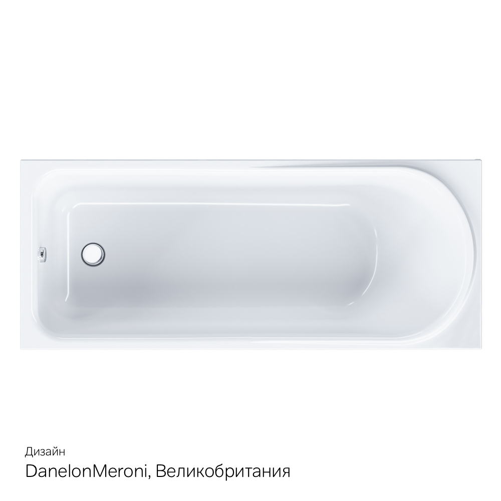 W80A-170-070W-A ванна акриловая A0 170х70 смшт AM.PM Like - Вид №10