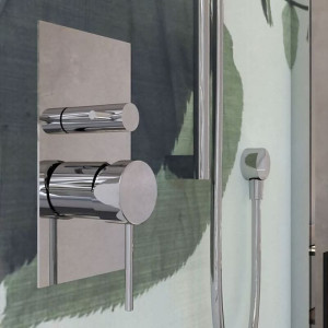 Хром латунь однорычажный смеситель для душа