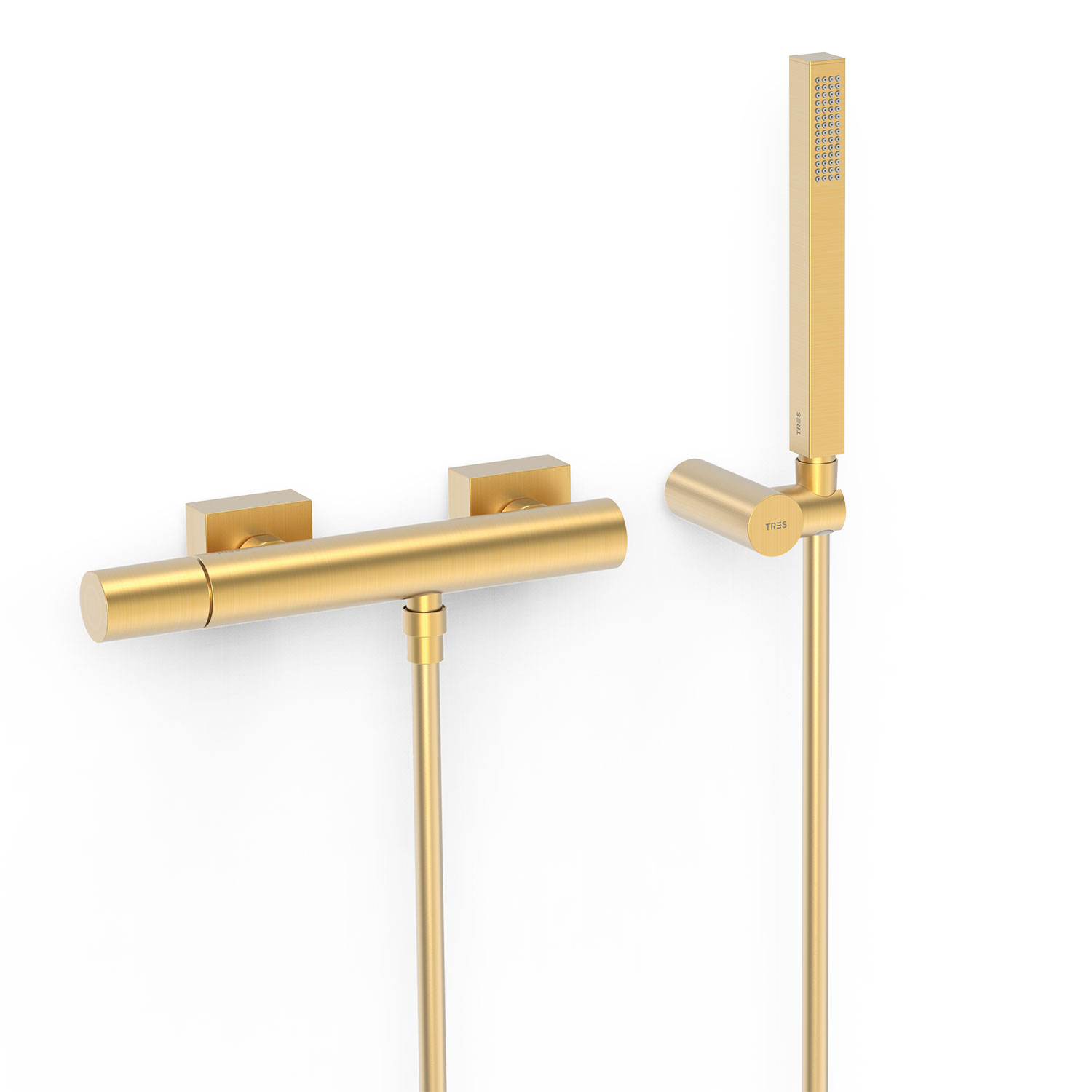 ПРОЕКТ-Настенный смеситель для душа TRES с одной ручкой-21116701OM TRES Project