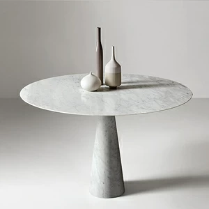 СТОЛ ОБЕДЕННЫЙ ИЗ КАМНЯ LEAF 160Х76 СМ