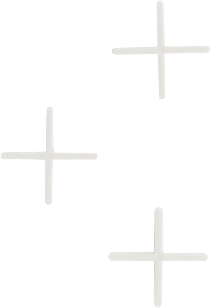 Крестики для плитки СТРОЙБАТ 1,5 мм 200 шт — профессиональные разделители швов 82372586