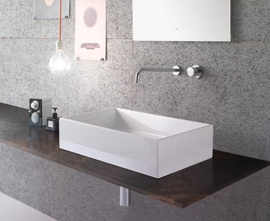 Fo062.bi / fo050.bi Накладная раковина на столешницу  овальная Ceramica Globo FORTY3 - Вид №3