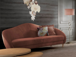 2-местный тканевый диван