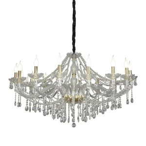 Подвесная люстра Omnilux Aglientu OML-70003-16 золото OMNILUX ДИЗАЙНЕРСКИЕ, AGLIENTU 188399 Золотой