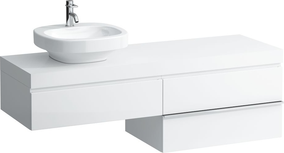 H4051520755481 Столешница 1600мм с вырезом слева, включает 3 консоли LAUFEN PRO - Вид №4