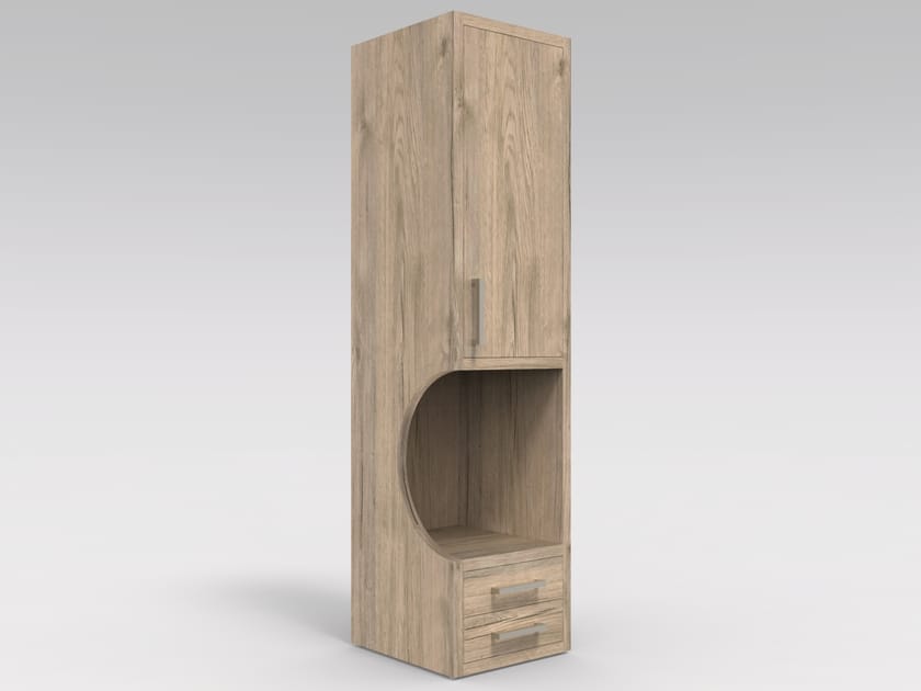 Меламинированный шкаф с одной дверью для отеля Mobilspazio Zeus ARCH-00148681