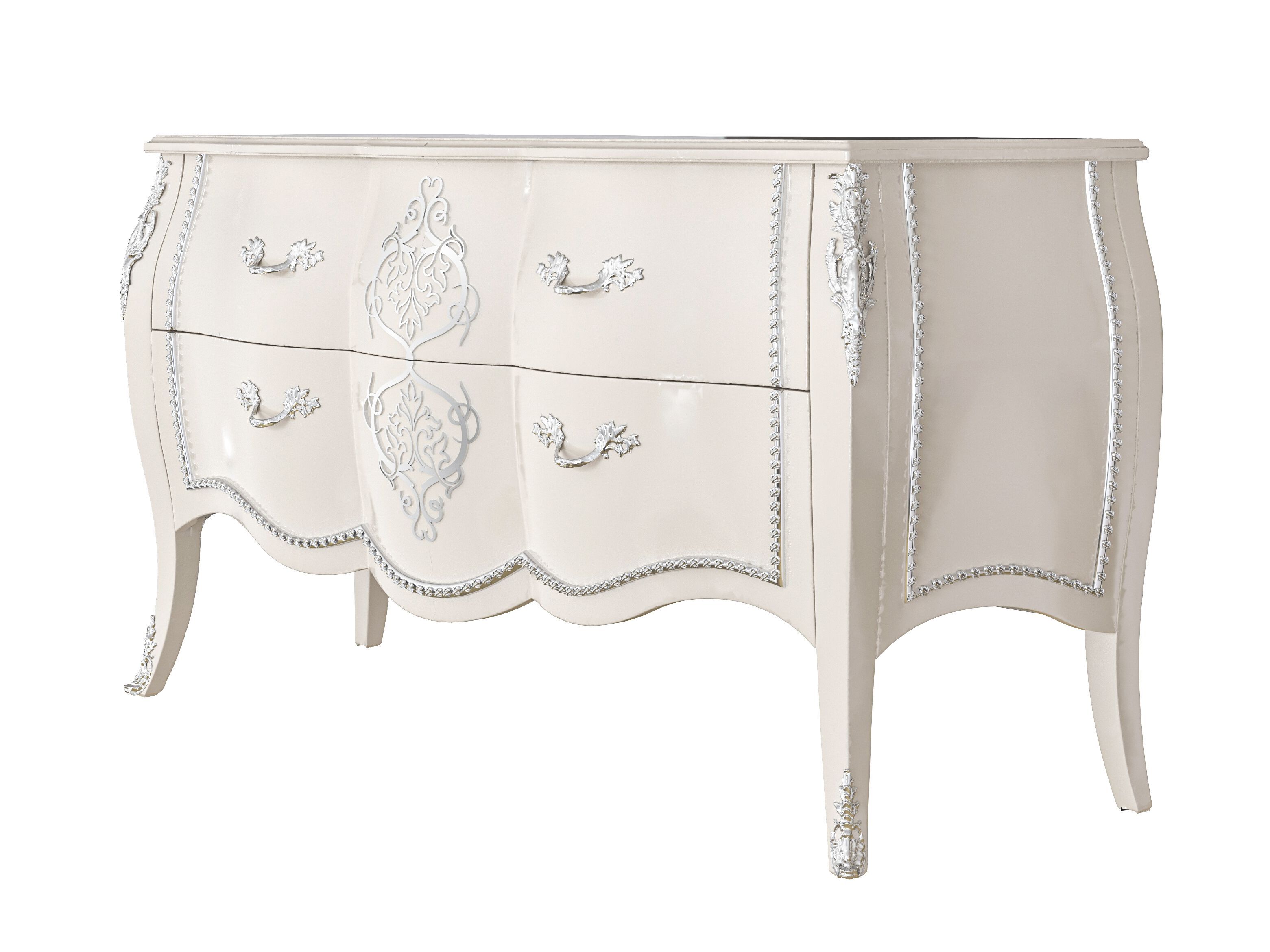 Деревянный комод Modenese Luxury Interiors SILVER LUXURY ARCH-00088503