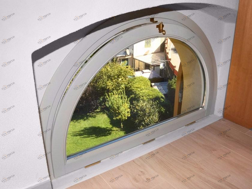 NAVELLO Поворотно-поворотное окно из дерева с изогнутыми дверцами Seta sun-id-1471349