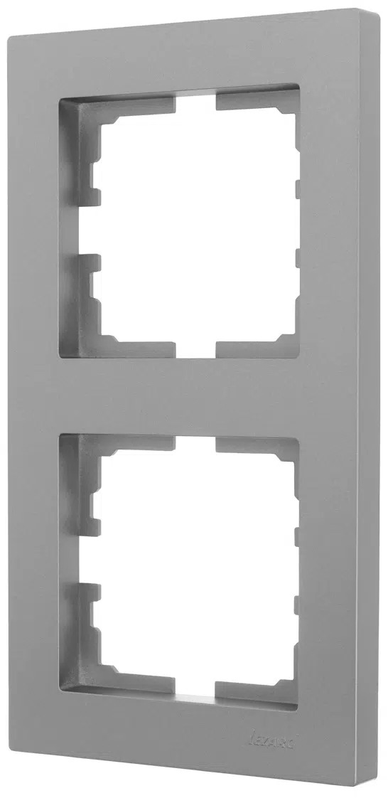 VESNA Рамка 2-ая вертикальная без вст платина