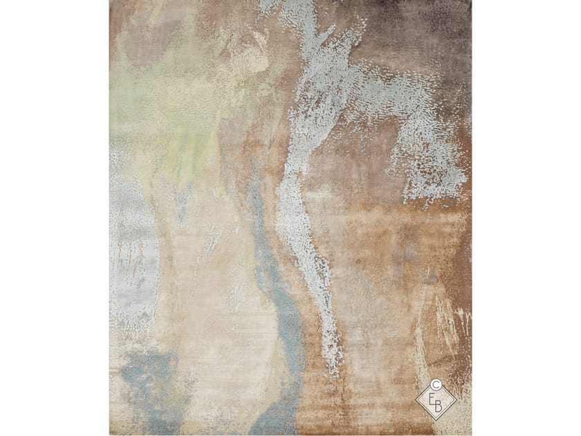 Прямоугольный ковер из бамбукового шелка и шерсти Edition Bougainville Inspiration ARCH-00009337