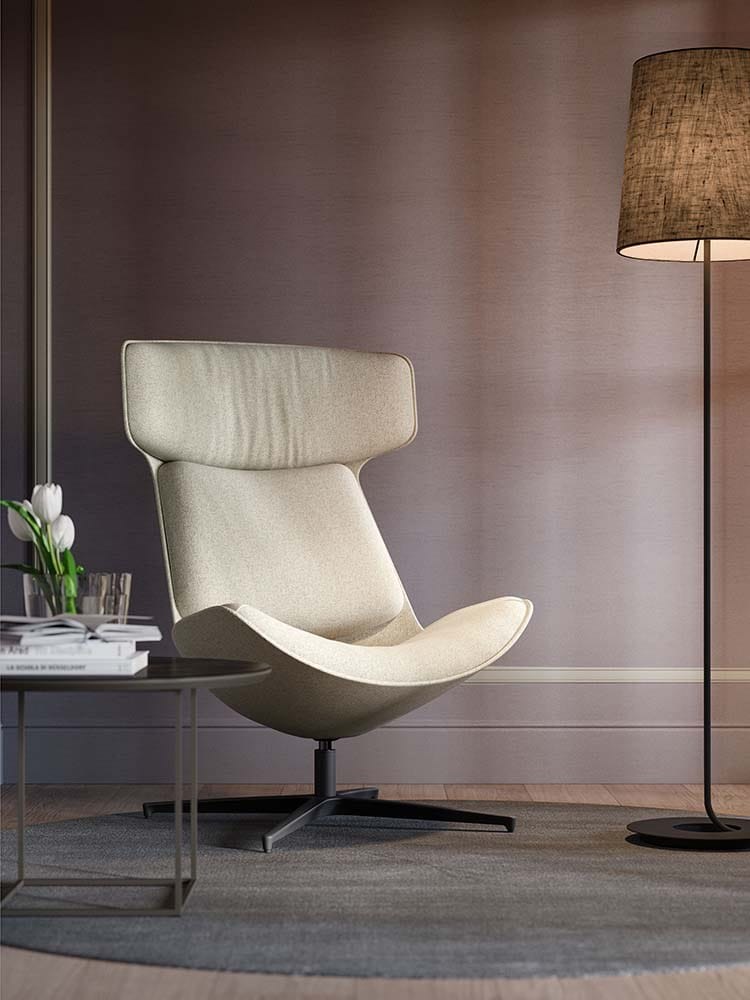 Спицевое вращающееся кресло Quadrifoglio Group Design Living ARCH-00098792 - Вид №2