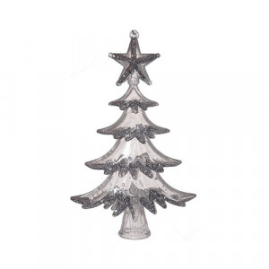 254632 Новогоднее украшение "Ёлка" №01 9 х 2 х 14.5 см РЕМЕКО