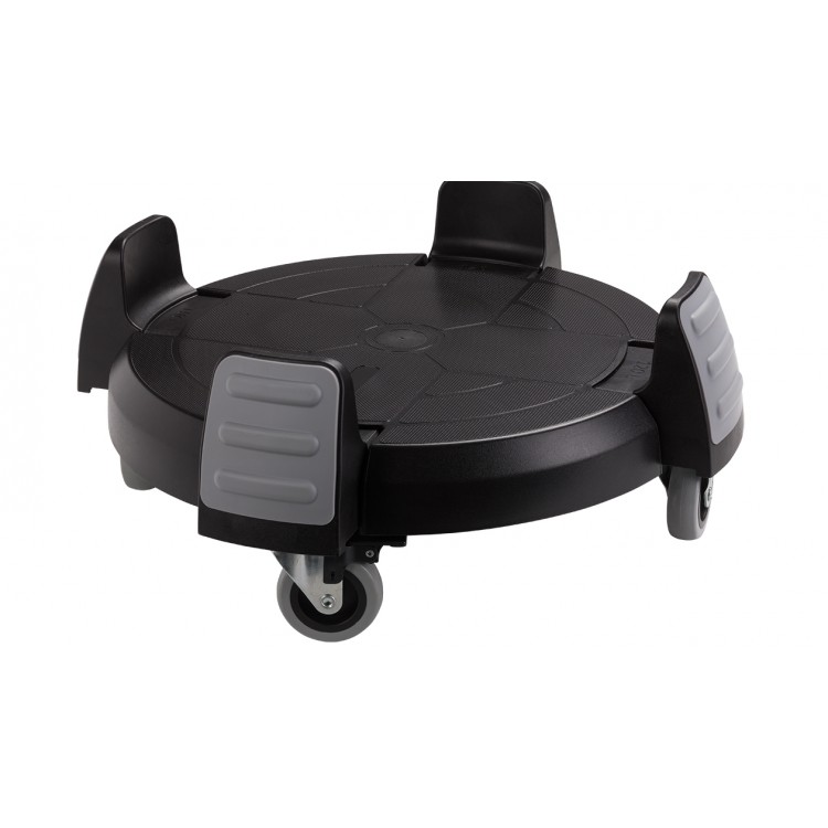 4584008080 RothoPro Колесная база подставка для мусорных баков RothoPro TITAN 85 л. 120 л. Темно серый 