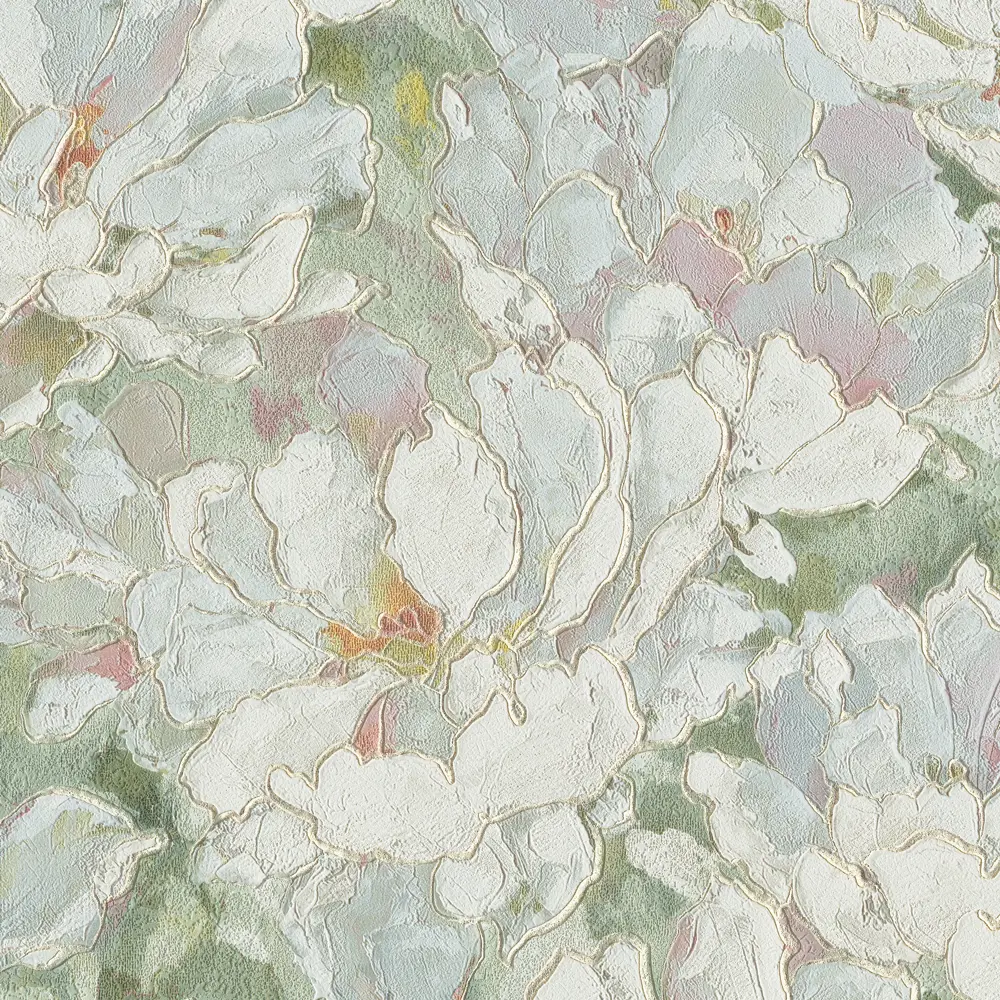 Обои флизелиновые Varvara зеленые 1.06 м м R920161 Santreyd STLM-2012316 - Вид №1