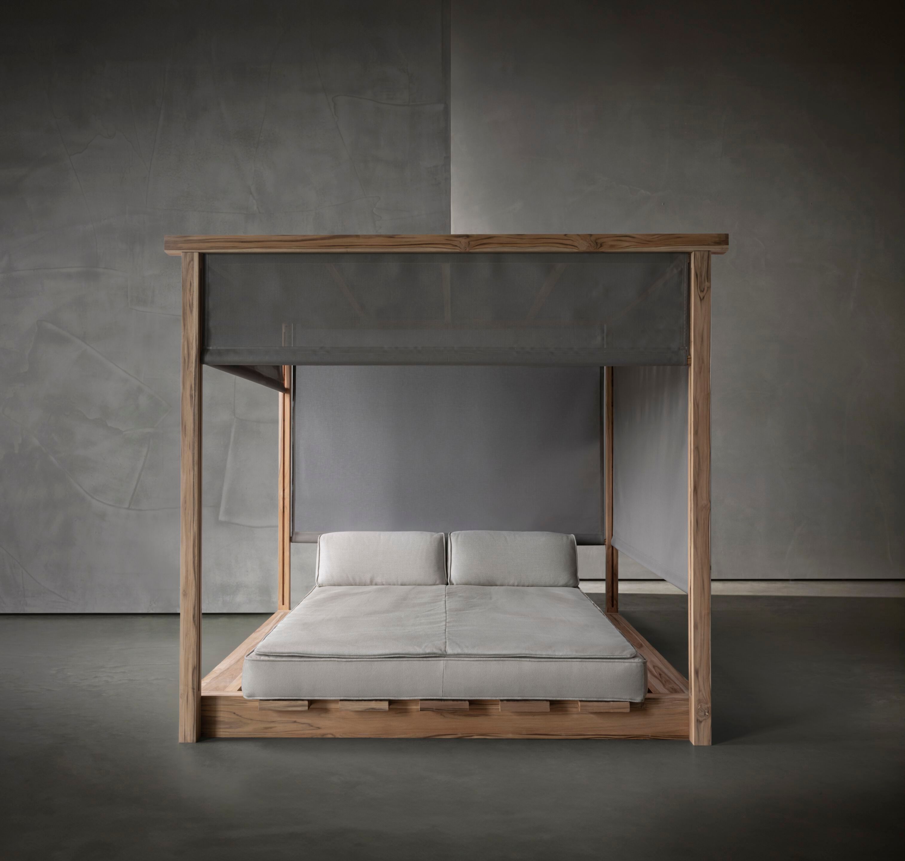 Садовая кровать из тикового дерева с балдахином Piet Boon Raf ARCH-00122368