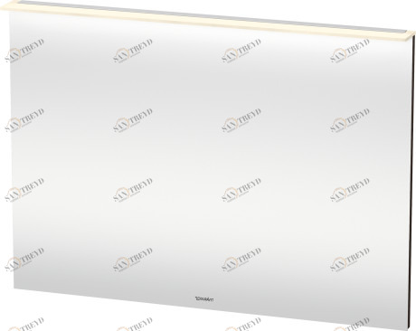 XL749705353 Зеркало изменяемой ширины с подсветкой X-Large #XL7497 1201-1800 x 36/105 мм Каштан темный, декор Duravit