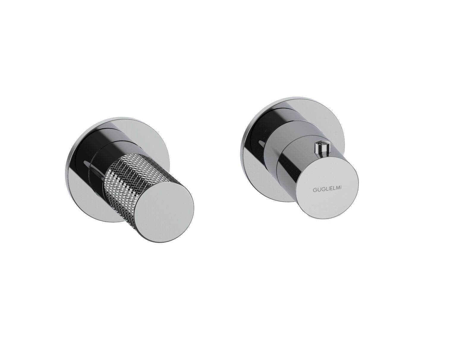 Термостатический смеситель для душа с переключателем GUGLIELMI RUBINETTERIE Sprint Color ARCH-00088315