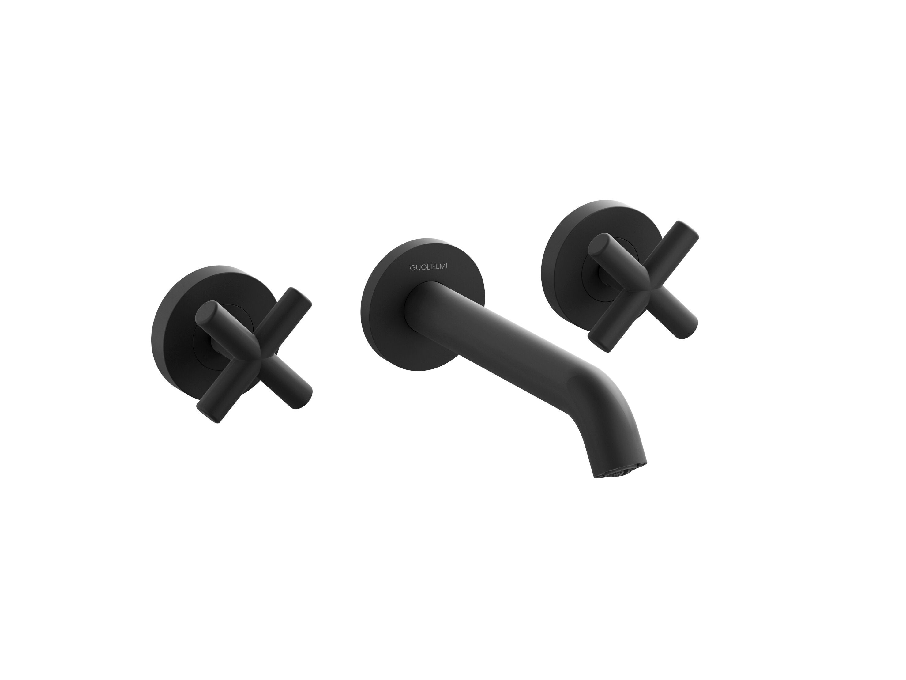 Настенный смеситель для раковины с 3 отверстиями GUGLIELMI RUBINETTERIE Вера ARCH-00008746 - Вид №1