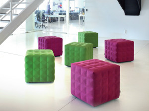 Войлочный пуф