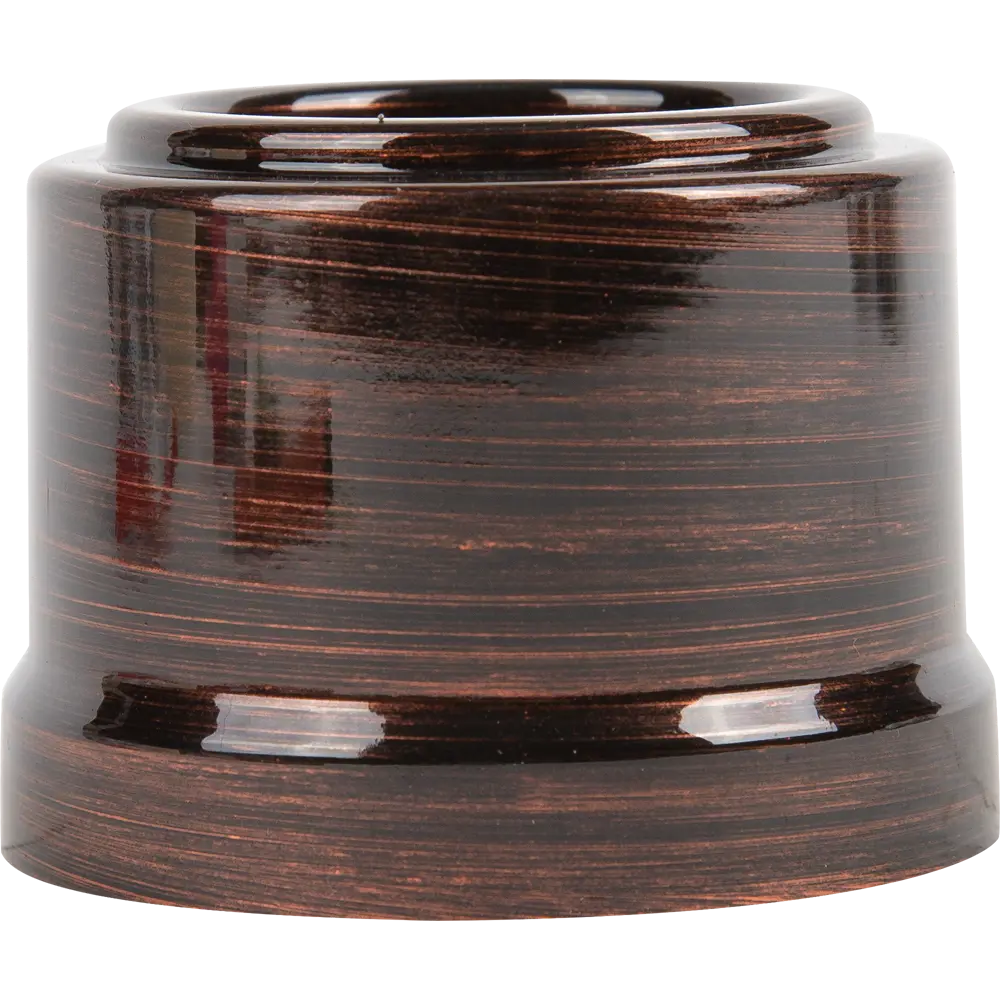 Розетка Electraline с заземлением цвет медный век Ретро STLM-2196473 - Вид №3