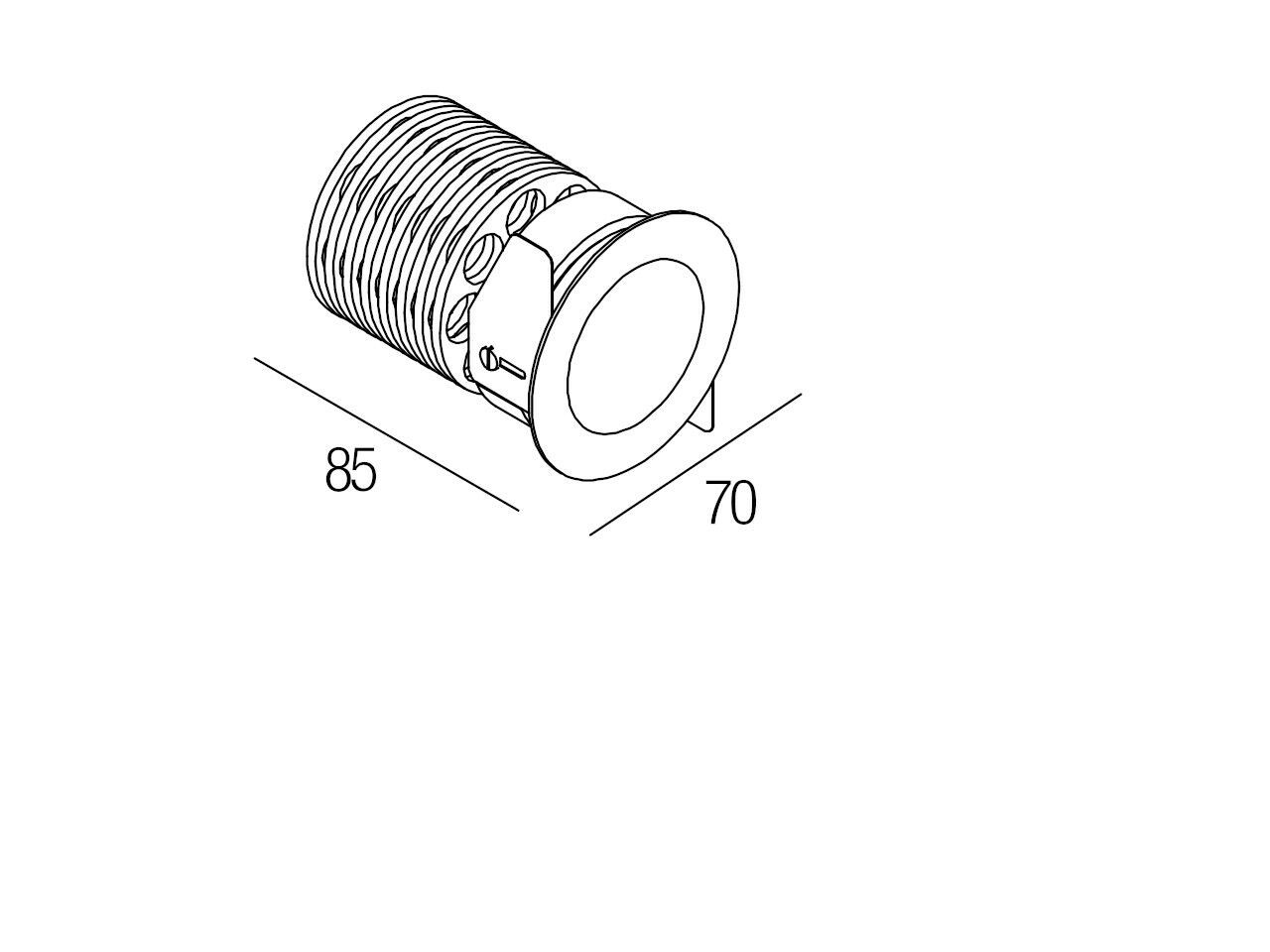 Утопленный светодиодный прожектор Flexalighting FLEXUS 20 ARCH-00098535 - Вид №2