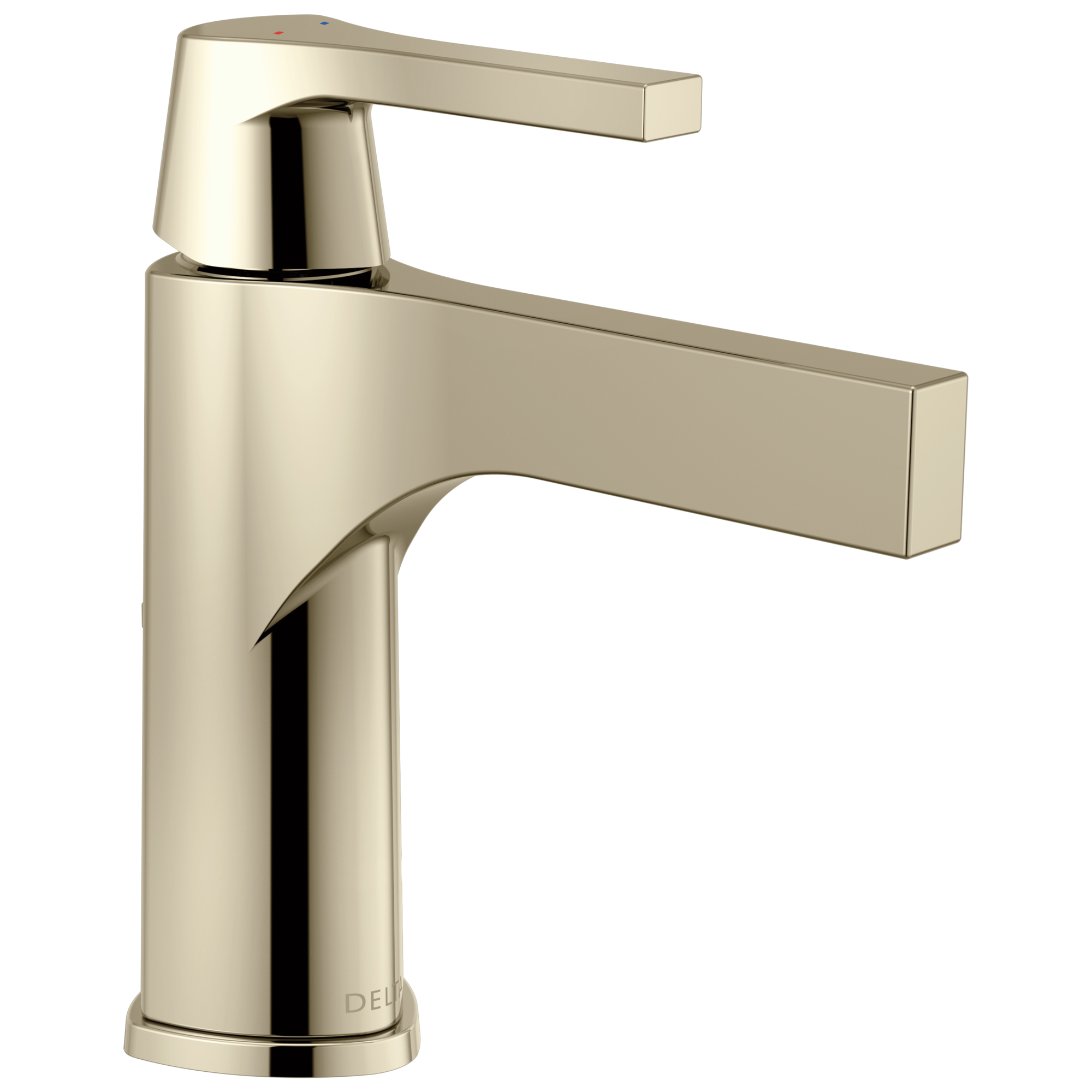 574-PNLPU-DST Смеситель для ванной с одной ручкой - меньше всплывающих окон Delta Faucet Zura Полированный никель 