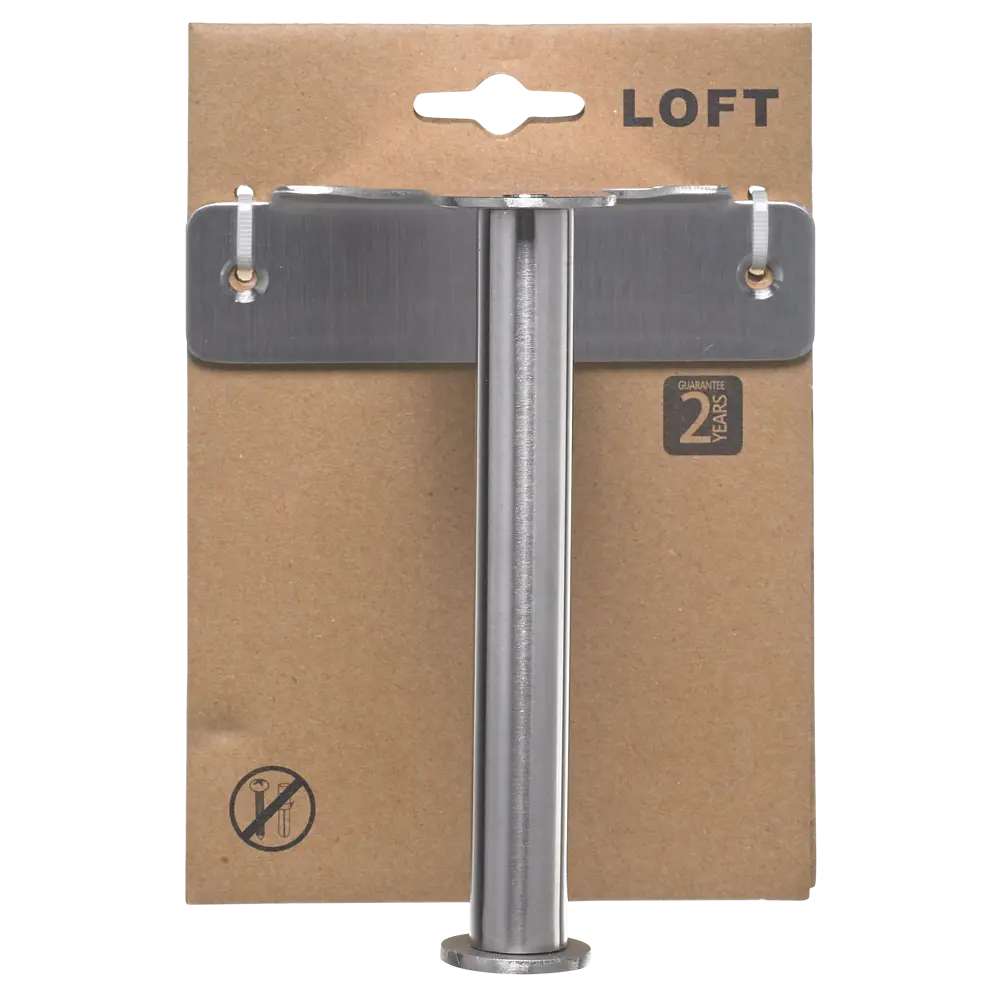 Держатель для туалетной бумаги LOFT/MIA цвет хром Santreyd STLM-2194904 - Вид №4
