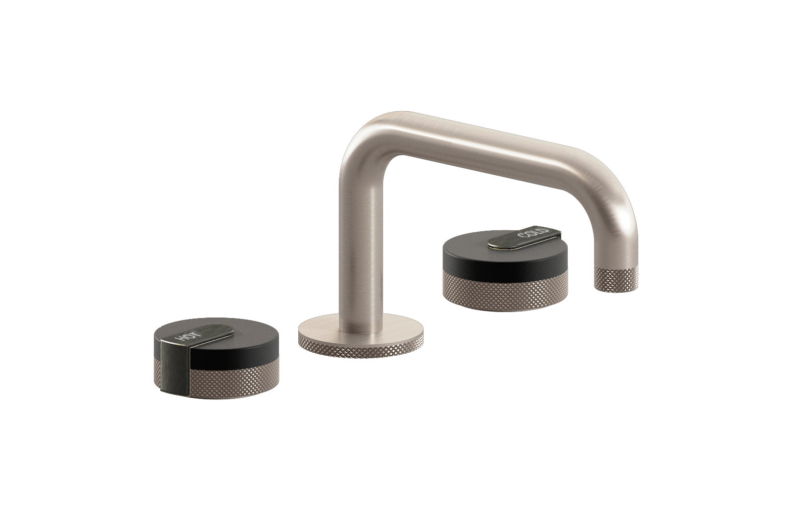 E-11510-R1MBK-L1BOX-SN Смеситель для умывальника на 3 отвертия GRAFF MOD+