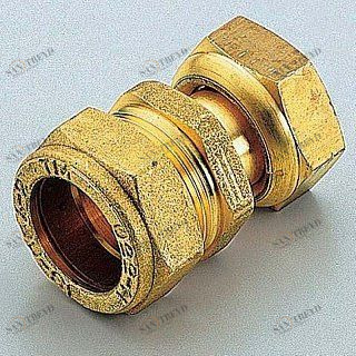 Муфта 22 х 3/4" обжим со сгоном TIEMME 1100143
