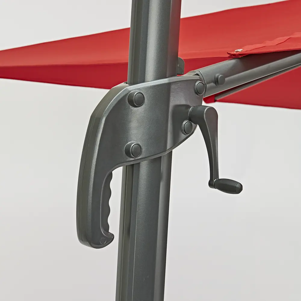 Зонт садовый Naterial Aura 290x290 см цвет красный STLM-2009052 - Вид №15