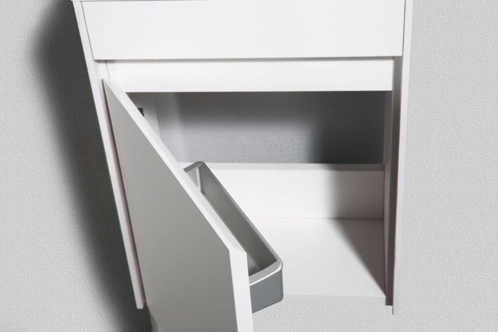 Мебель для ванной BelBagno PIETRA MINI-400-BL левосторонняя  - Вид №4