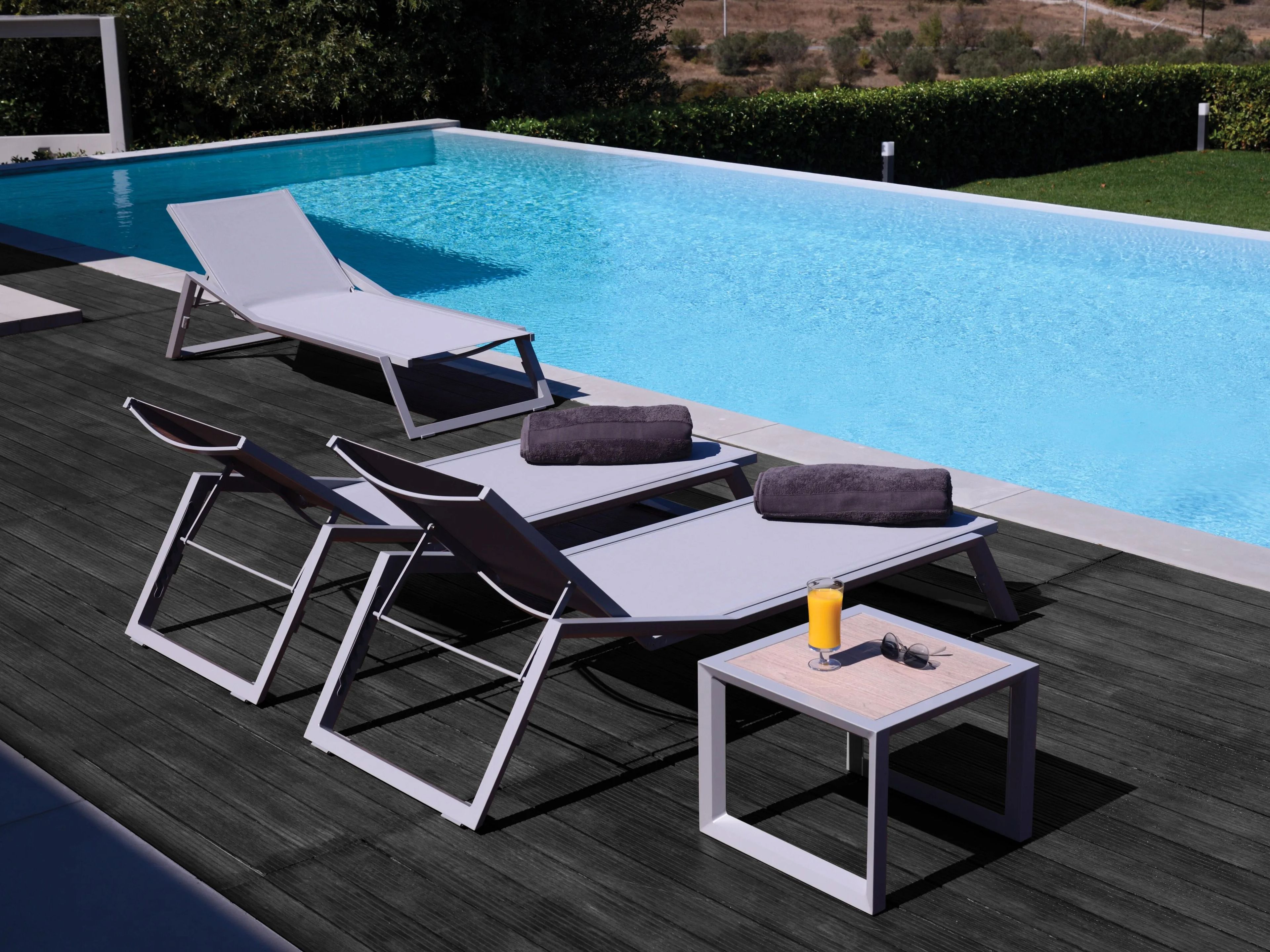 Алюминиевая откидная Садовая кровать 10Deka Nubes ARCH-00069277 - Вид №1