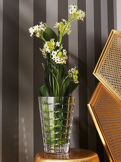 Ваза хрустальная 27 см прозрачная Collectionneur CRISTAL D ARQUES ДИЗАЙНЕРСКИЕ 00-3951973 Прозрачный  - Вид №1