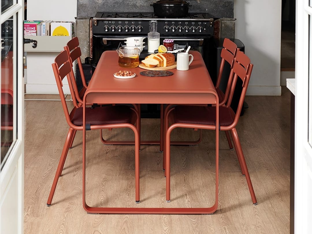 Алюминиевый штабелируемый садовый стул Fermob Luxembourg ARCH-00066537 - Вид №4