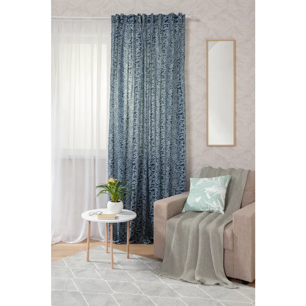 Тюль на ленте со скрытыми петлями Inspire Abby 300х280 см цвет белый 82124356 STLM-2022001  - Вид №9
