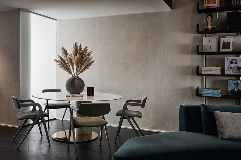 Gallotti&Radice Овальный стол из каррарского мрамора Oto sun-id-1475466 - Вид №4