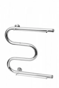 Полотенцесушитель водяной ТЕРА М-с полкой 600х400  нар.р. 1 (06-08) без кронш.