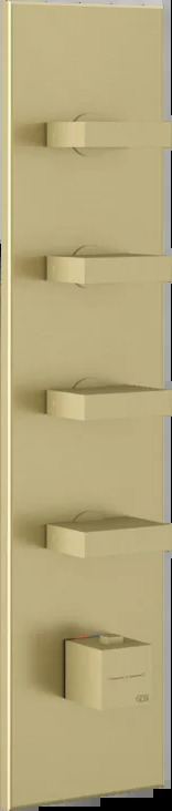 Смеситель для душа 43028 727 Gessi Inverso ЛАТУНЬ МАТОВАЯ PVD