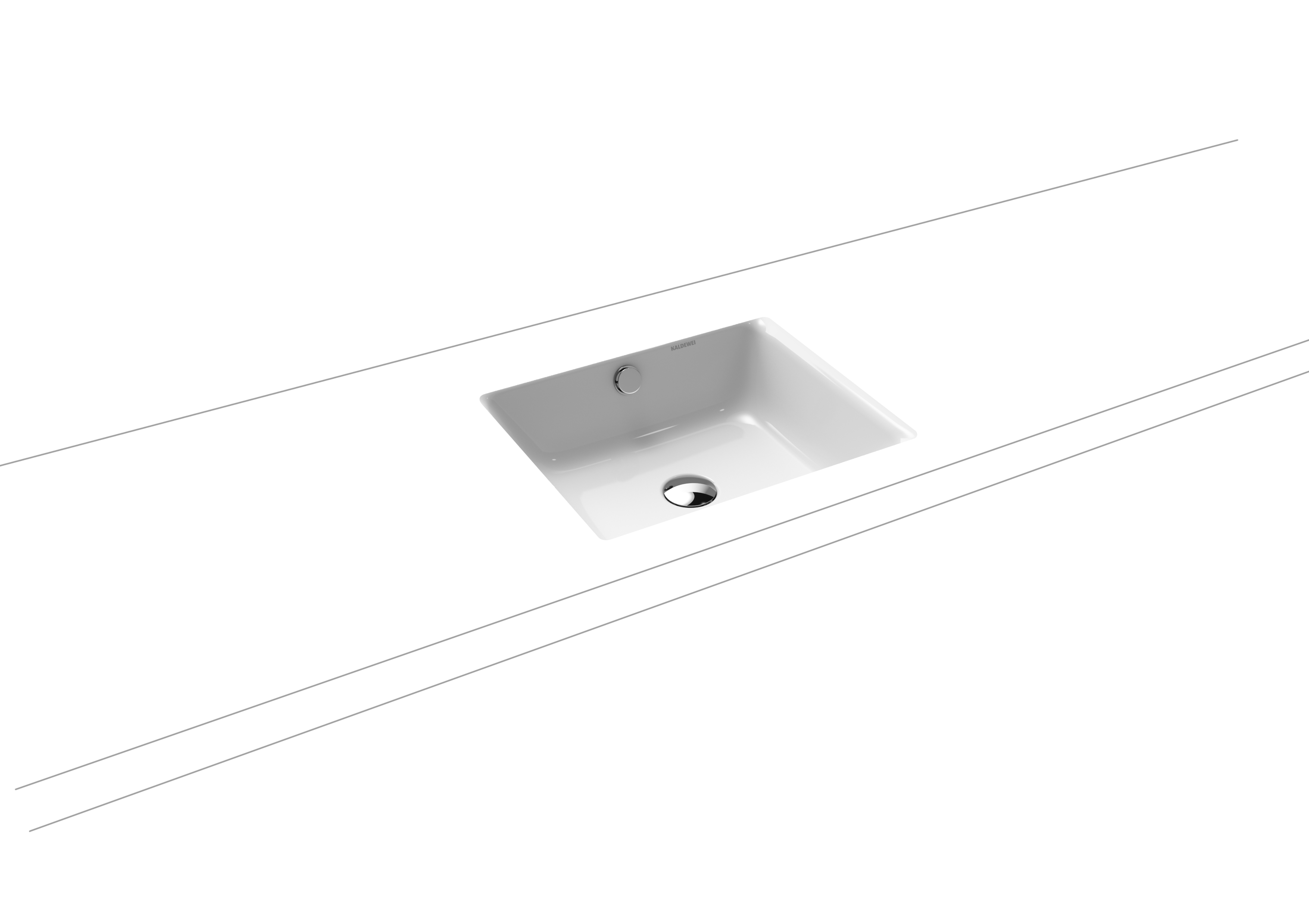 Умывальник KALDEWEI Сталь эмалированная 3159 212 пергамон 3159212 - Вид №1