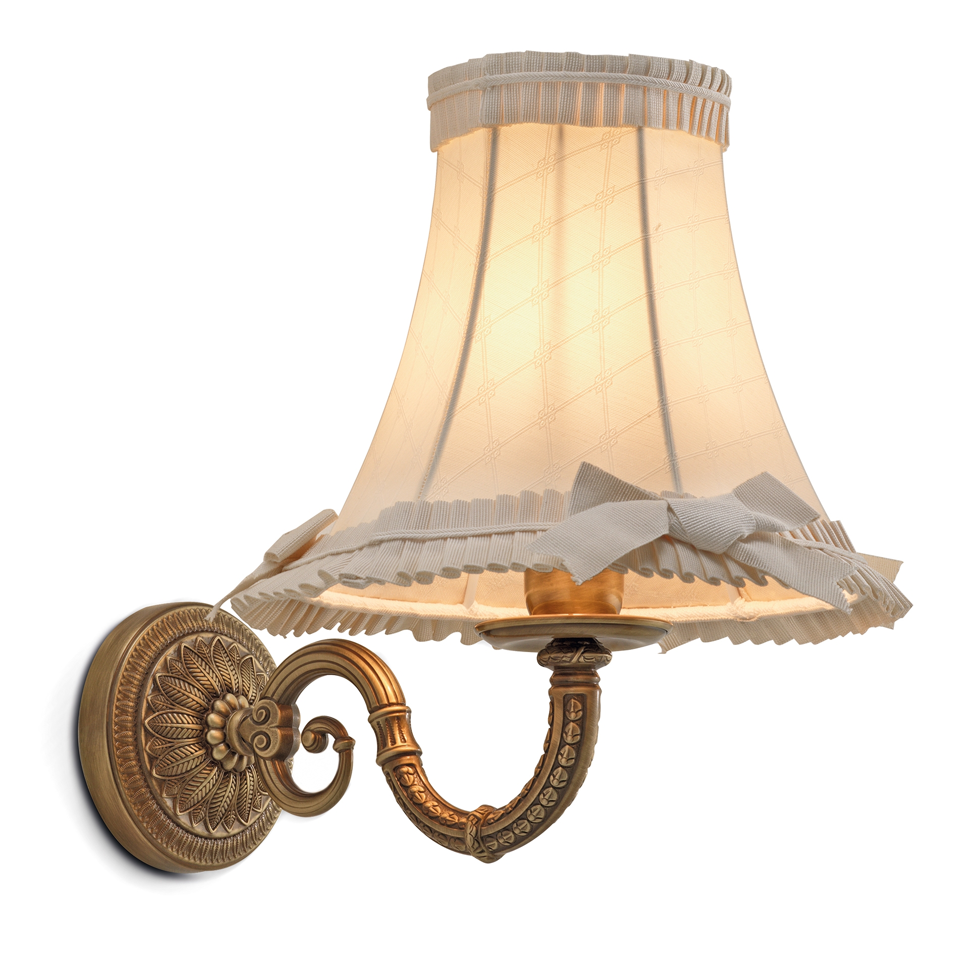 285 3SC Настенный светильник Aladin с абажуром E14-40W Classico Treesseci 3SC