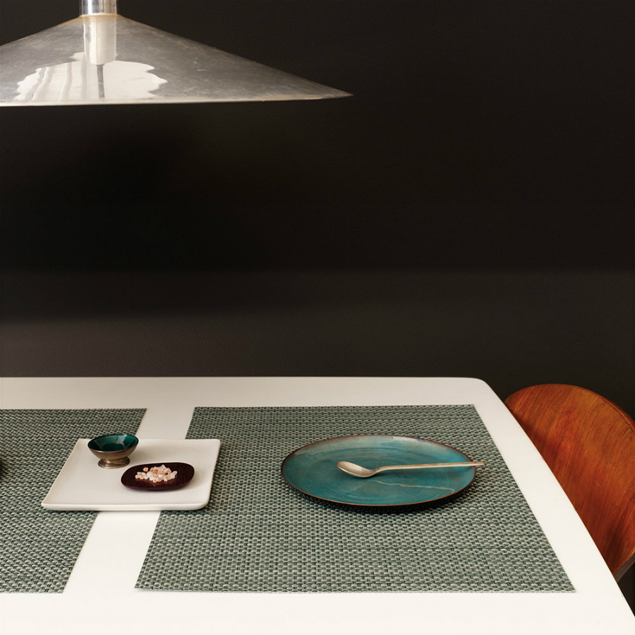 Салфетка виниловая Jade, жаккардовое плетение, 36х48 см Chilewich C100110048 - Вид №1