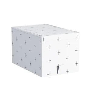 Коробка для хранения 16.5x18x28 см полиэстер белый 85443094 STLM-2023934