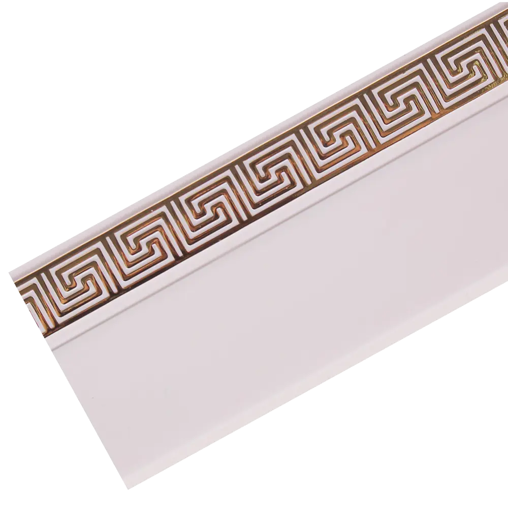 Бленда  для карниза Греция Legrand 1 п/м 5 см пластик цвет белый глянец DOMLEGRAND STLM-2157464