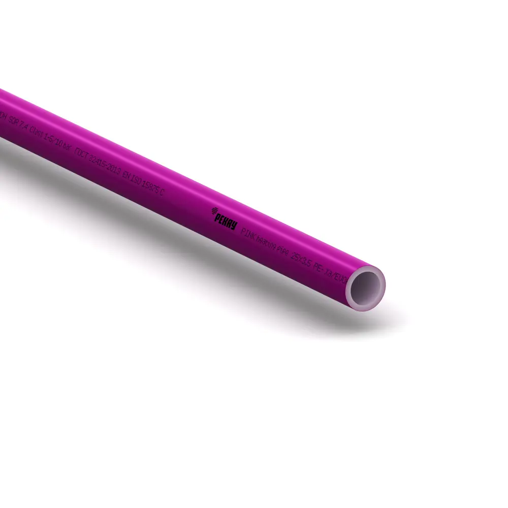 Труба Rehau Pink PE-Xa EVOH для отопления и водоснабжения 32x4.4 мм 88878947 РЕХАУ STLM-0810867