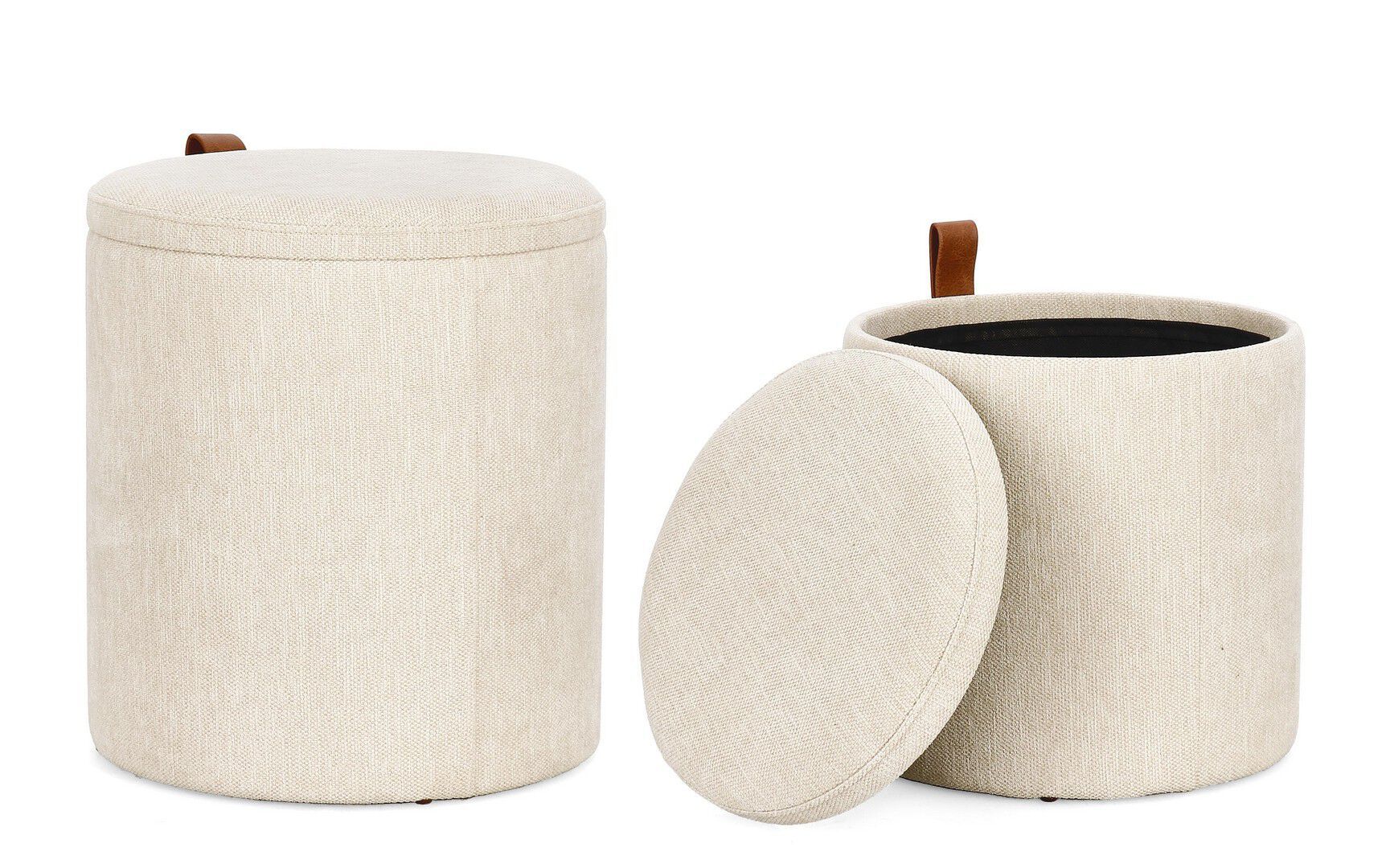 Набор из двух пуфов тканевые контейнеры BIZZOTTO KATIA ARCH-00077103 - Вид №3