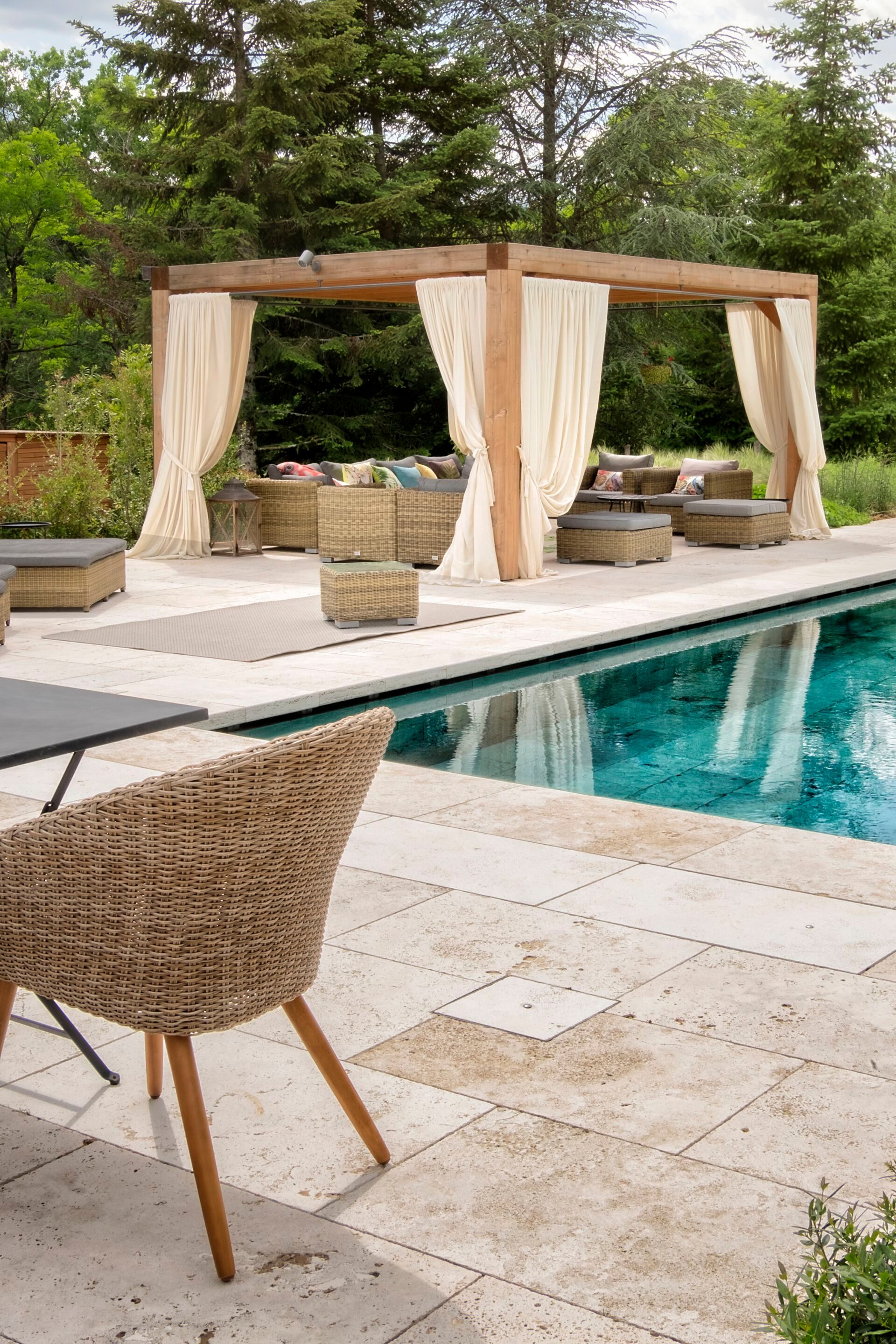 Каменный подземный бассейн INDALO PISCINE Piscina in pietra ARCH-00075771 - Вид №1