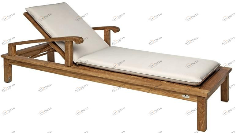 Il Giardino di Legno Откидной деревянный садовый шезлонг Saint laurent 515, 514