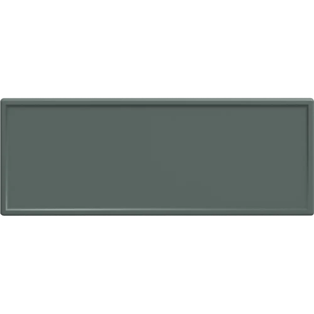 Фасад кухонного шкафа Инта 44.7x16.7 см KONSENSA МДФ цвет зеленый Инта зелёная STLM-2105999 - Вид №3