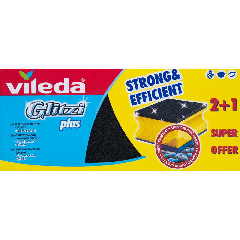 Губка Виледа для кастрюль 3 шт Santreyd STLM-2146722 - Вид №3